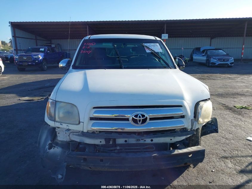 2004 Toyota Tundra Sr5 V8 VIN: 5TBRT34194S443990 Lot: 43635878