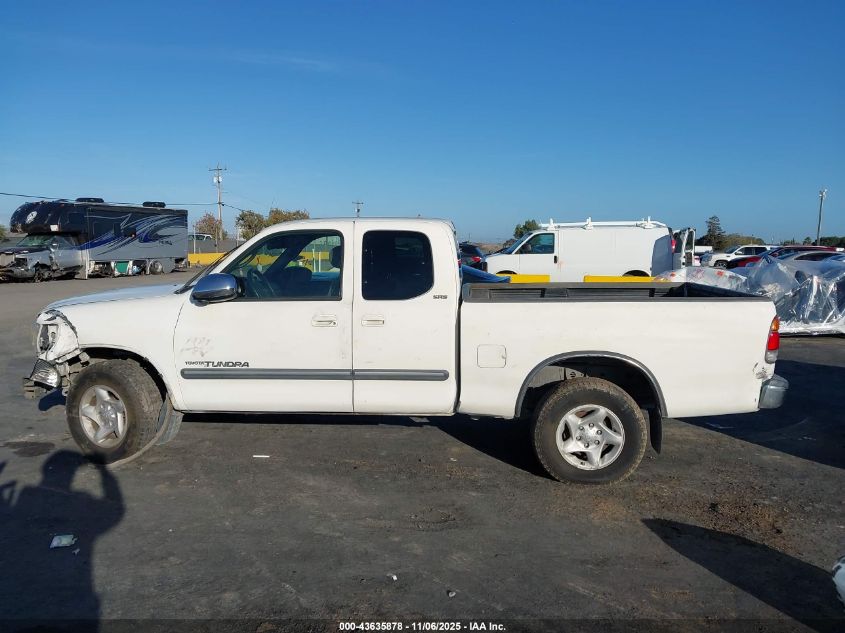 2004 Toyota Tundra Sr5 V8 VIN: 5TBRT34194S443990 Lot: 43635878