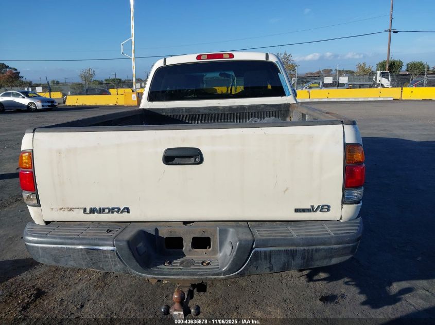2004 Toyota Tundra Sr5 V8 VIN: 5TBRT34194S443990 Lot: 43635878
