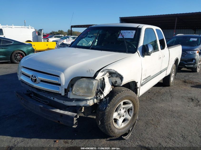 2004 Toyota Tundra Sr5 V8 VIN: 5TBRT34194S443990 Lot: 43635878