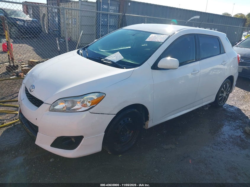 2010 Toyota Matrix VIN: 2T1KU4EE8AC257357 Lot: 43635900