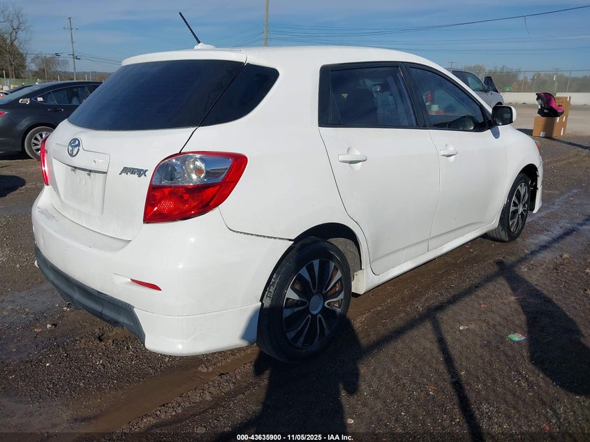 2010 Toyota Matrix VIN: 2T1KU4EE8AC257357 Lot: 43635900