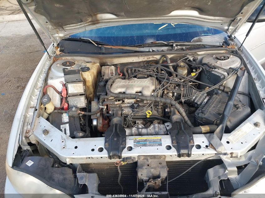 2004 Chevrolet Monte Carlo Ls VIN: 2G1WW12E749392499 Lot: 43635904