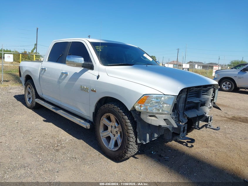 2018 RAM 1500 LONE STAR SILVER  4X2 5'7 BOX - 1C6RR6LT7JS251942