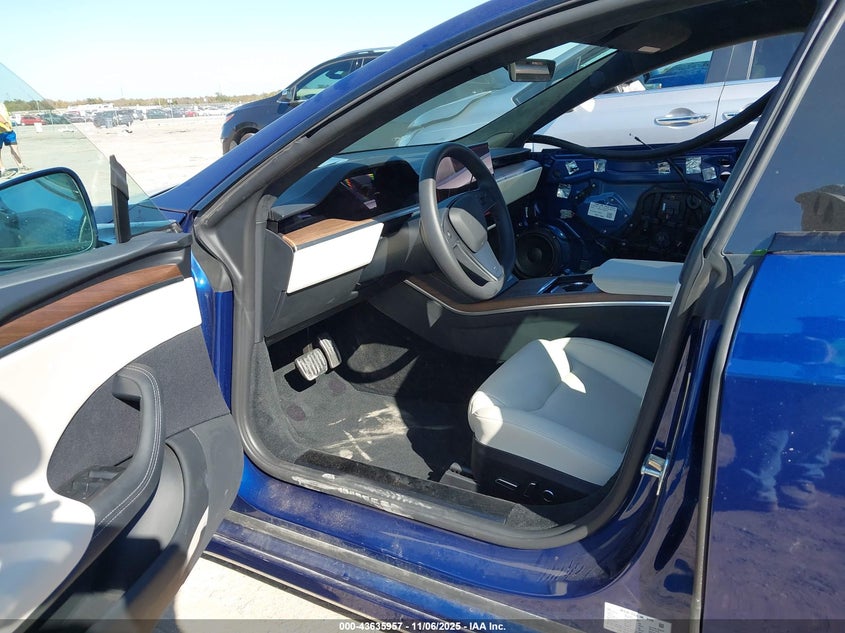 2025 TESLA MODEL S REAR-WHEEL DRIVE 5YJSA1E53SF548496