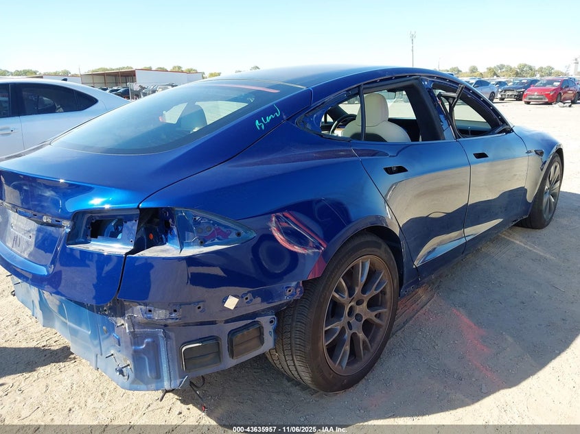 2025 TESLA MODEL S REAR-WHEEL DRIVE 5YJSA1E53SF548496