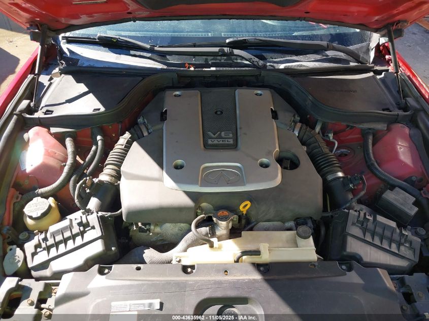 2009 Infiniti G37X VIN: JNKCV64FX9M651463 Lot: 43635962