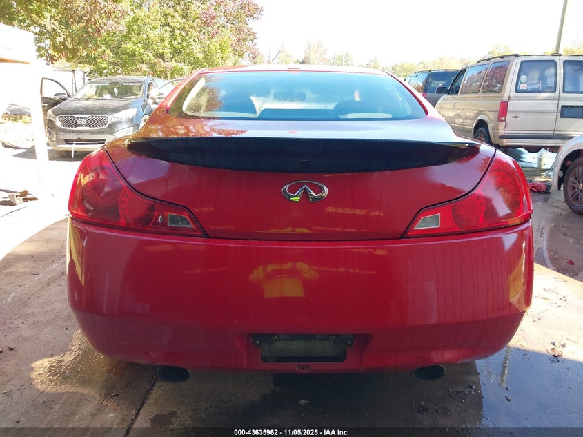 2009 Infiniti G37X VIN: JNKCV64FX9M651463 Lot: 43635962