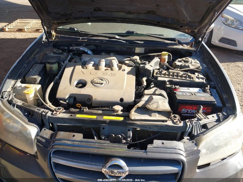 2002 Nissan Maxima Gle VIN: JN1DA31D32T426867 Lot: 43635971