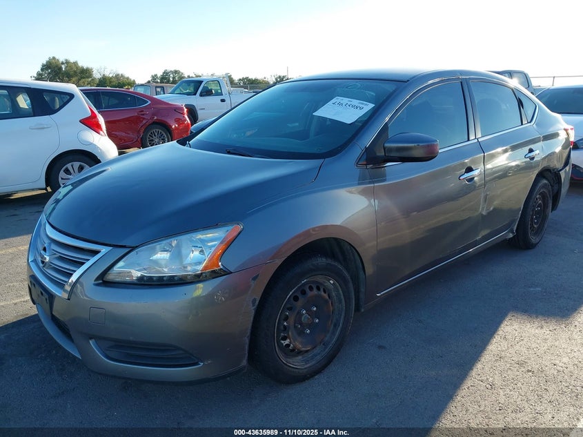 2015 Nissan Sentra S VIN: 3N1AB7AP2FY373545 Lot: 43635989