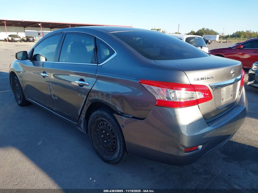 2015 Nissan Sentra S VIN: 3N1AB7AP2FY373545 Lot: 43635989