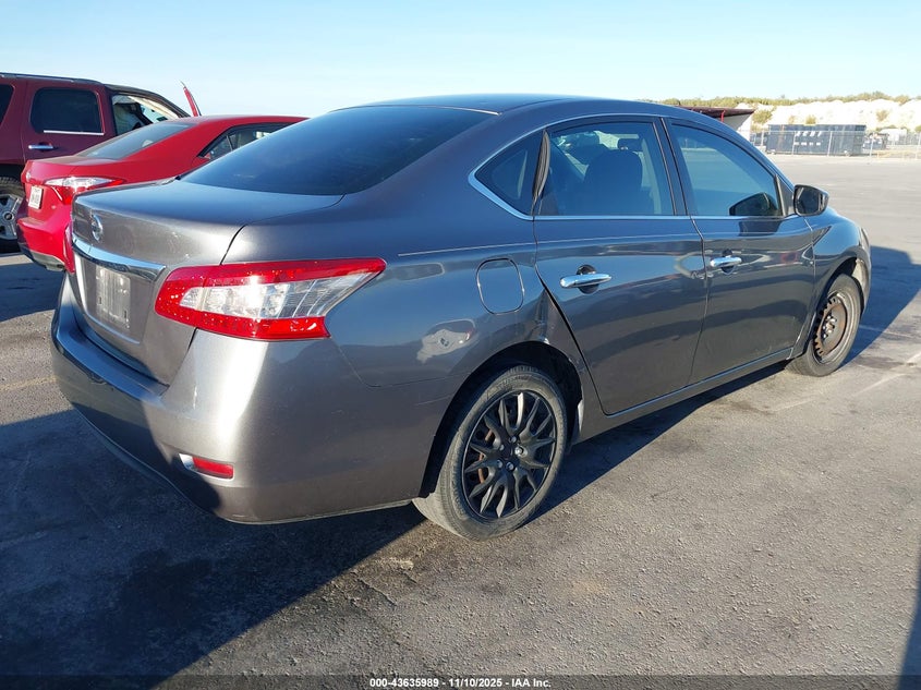 2015 Nissan Sentra S VIN: 3N1AB7AP2FY373545 Lot: 43635989