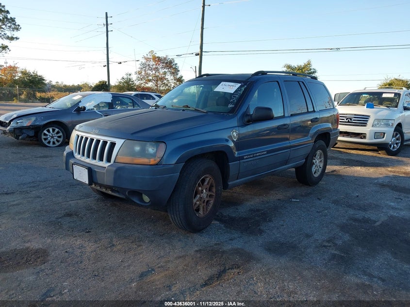 1J4GW48S34C342163 2004 JEEP GRAND CHEROKEE photo no. 2