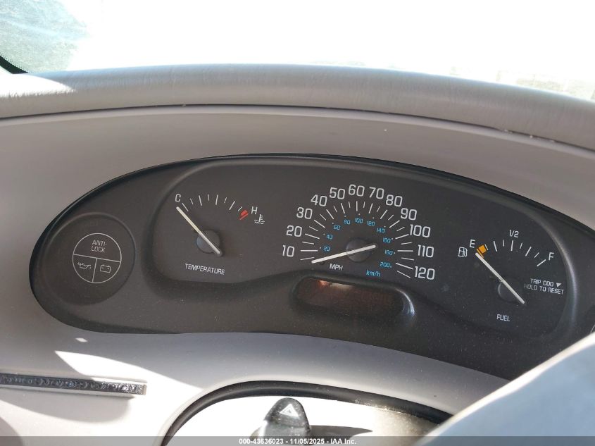 2001 Buick Century Custom VIN: 2G4WS52J111259282 Lot: 43636023