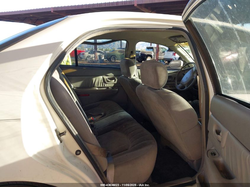 2001 Buick Century Custom VIN: 2G4WS52J111259282 Lot: 43636023