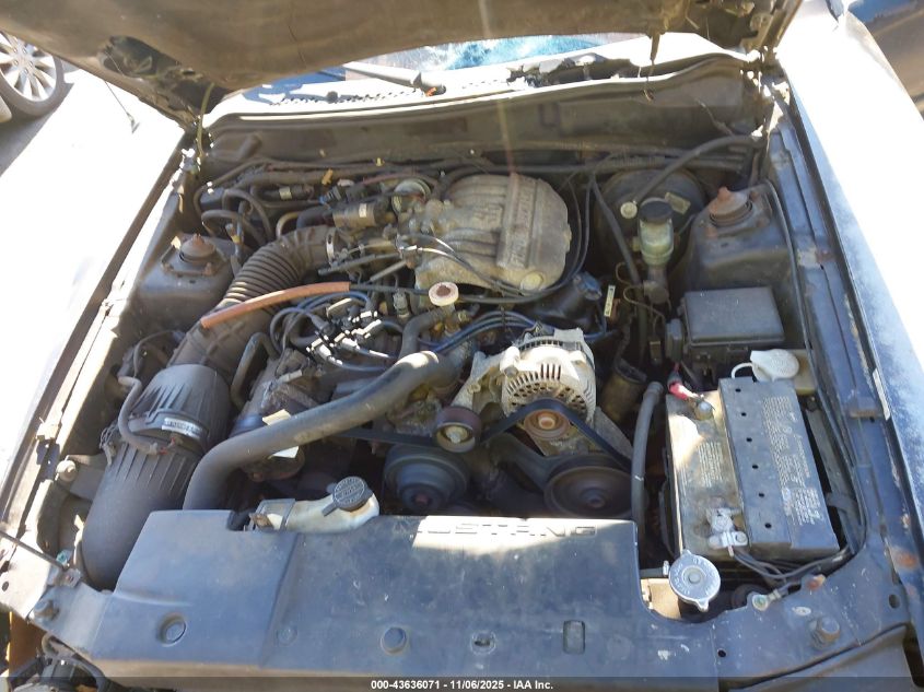 1996 Ford Mustang VIN: 1FALP4049TF189886 Lot: 43636071