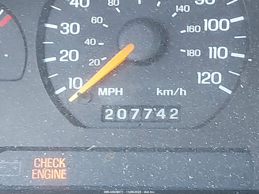 1996 Ford Mustang VIN: 1FALP4049TF189886 Lot: 43636071