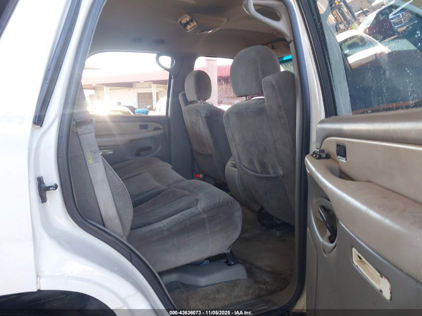 2002 Chevrolet Tahoe Ls VIN: 1GNEC13Z52R122064 Lot: 43636073