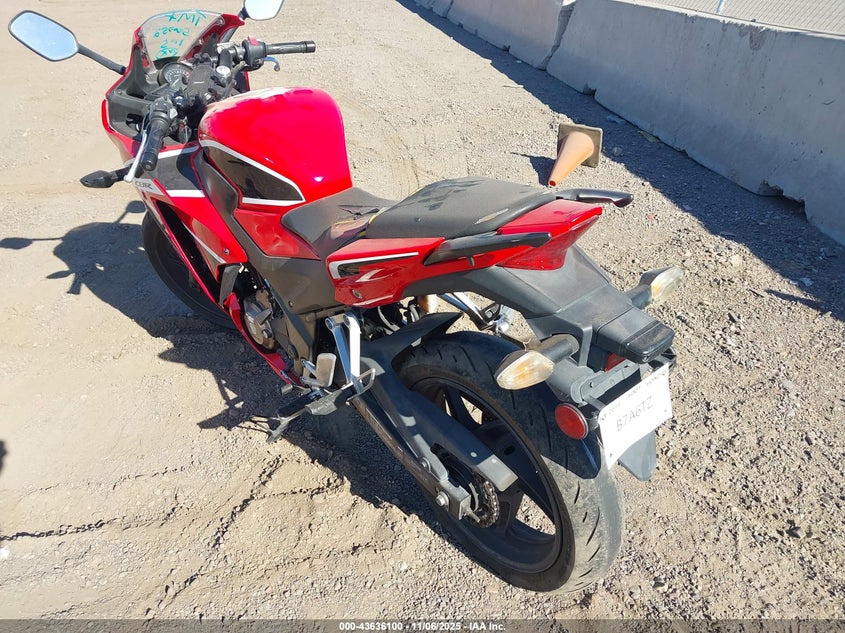 2019 HONDA CBR300 R - MLHNC5109K5500752