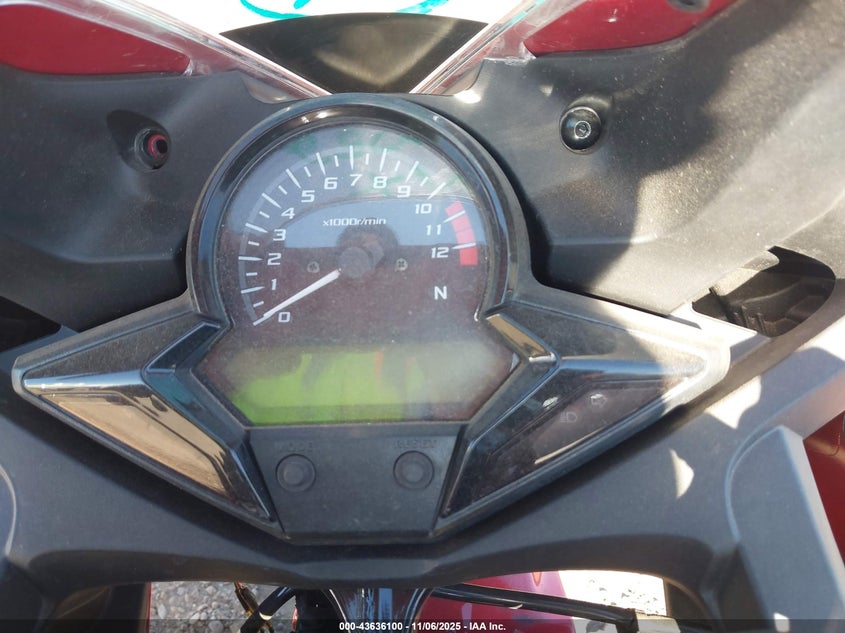 2019 HONDA CBR300 R - MLHNC5109K5500752