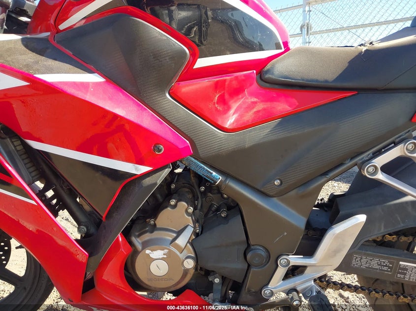2019 HONDA CBR300 R - MLHNC5109K5500752