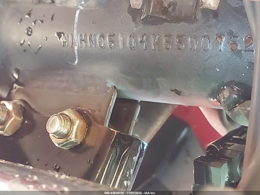 MLHNC5109K5500752 2019 HONDA CBR photo no. 10