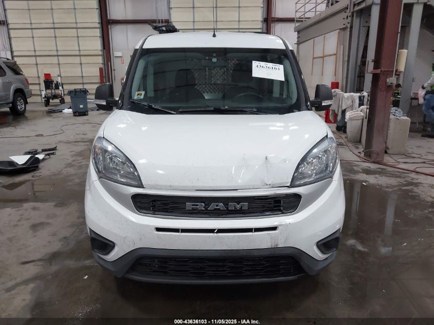 2022 Ram Promaster City Cargo Van VIN: ZFBHRFAB6N6X27646 Lot: 43636103