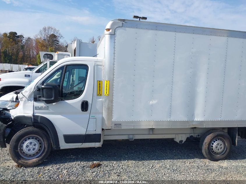 2024 Ram Promaster 3500 Cutaway Low Roof VIN: 3C7WRVLG5RE151509 Lot: 43636115