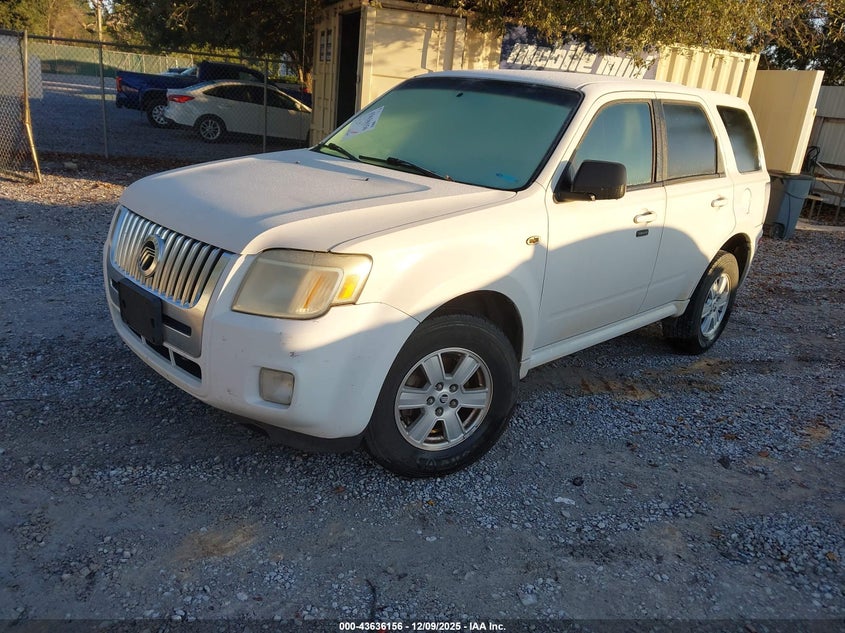 4M2CU81779KJ10695 2009 MERCURY MARINER photo no. 2