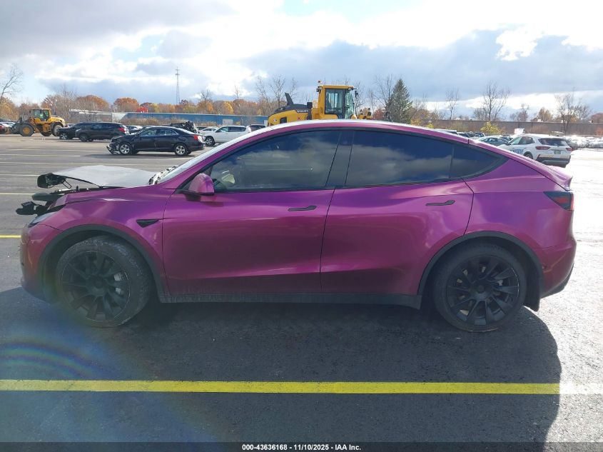 2021 Tesla Model Y Long Range Dual Motor All-Wheel Drive VIN: 5YJYGDEEXMF192450 Lot: 43636168