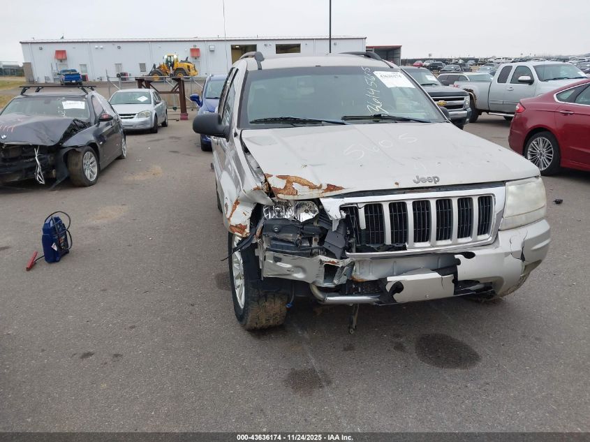 2004 Jeep Grand Cherokee Limited VIN: 1J4GW58N64C149571 Lot: 43636174