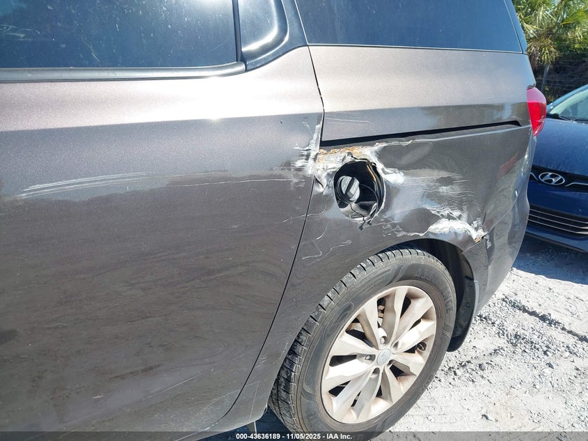 2016 Kia Sedona Ex VIN: KNDMC5C18G6168437 Lot: 43636189