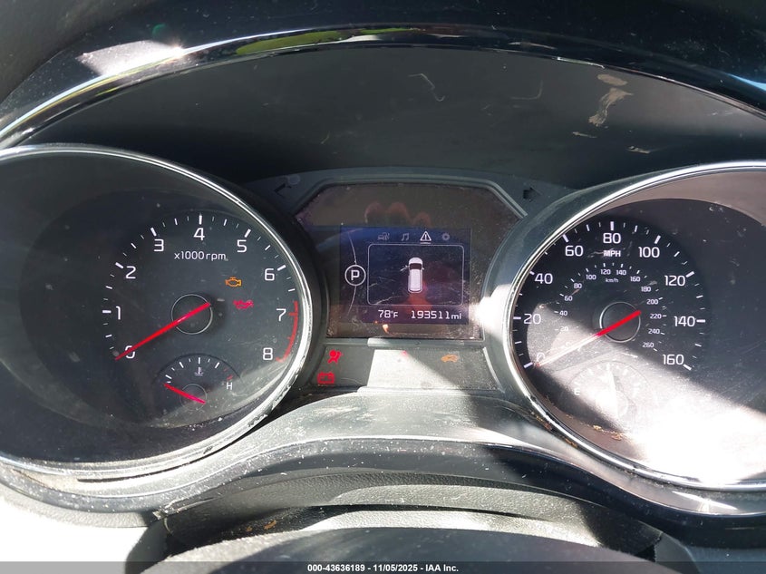 2016 Kia Sedona Ex VIN: KNDMC5C18G6168437 Lot: 43636189