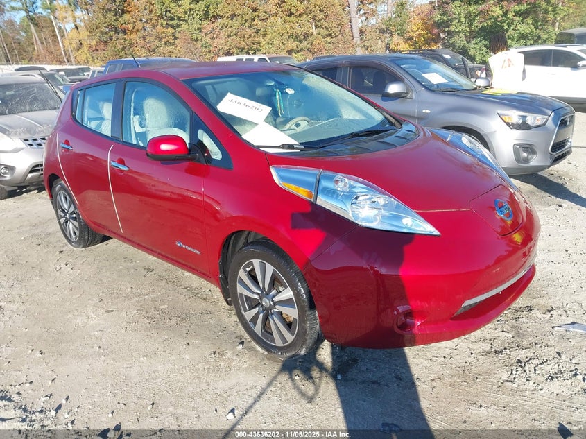 2015 Nissan Leaf Sv VIN: 1N4AZ0CP8FC320151 Lot: 43636202