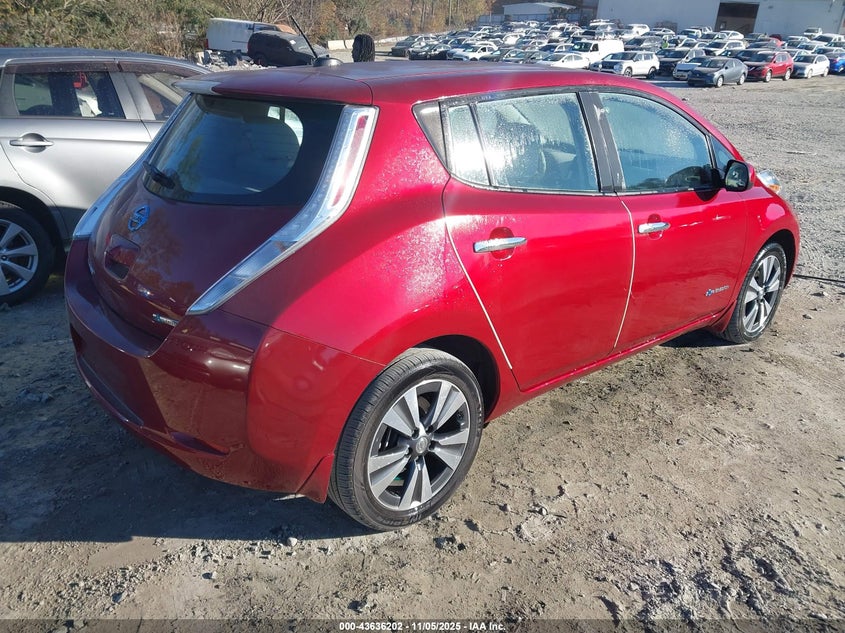 2015 Nissan Leaf Sv VIN: 1N4AZ0CP8FC320151 Lot: 43636202