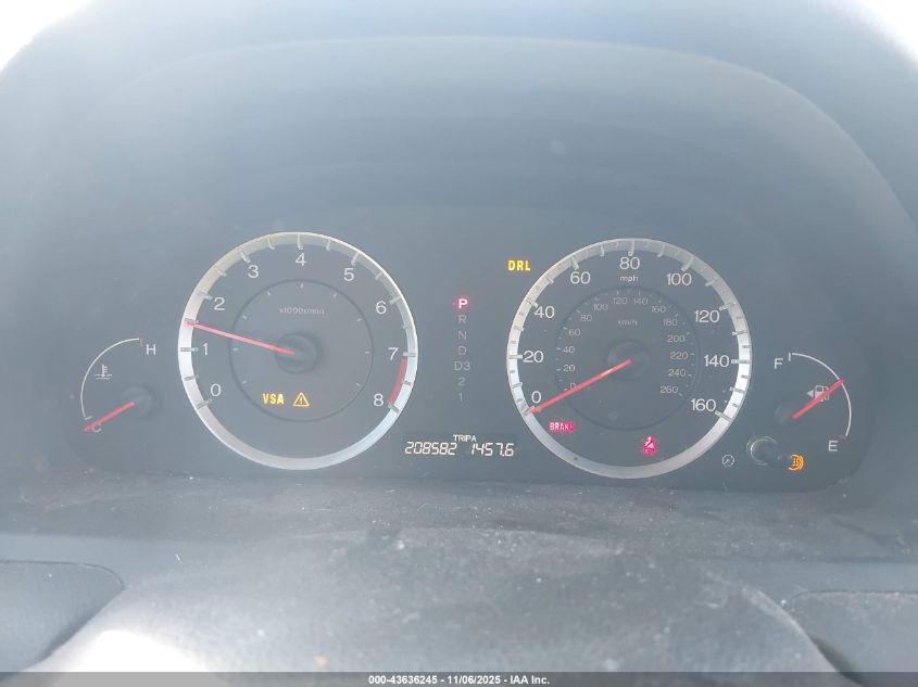 2008 Honda Accord 2.4 Ex-L VIN: 1HGCP26898A060478 Lot: 43636245