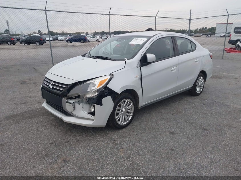 Vin: ml32fufj1phf02080, lot: 44131432, mitsubishi mirage g4 black edition/es/le 20232