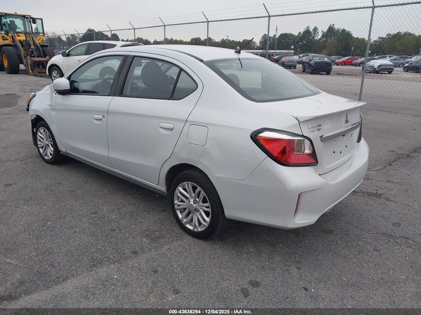 Vin: ml32fufj1phf02080, lot: 44131432, mitsubishi mirage g4 black edition/es/le 20233