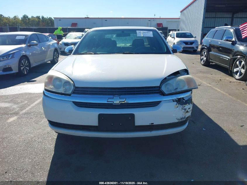 2005 Chevrolet Malibu Ls VIN: 1G1ZT54825F153343 Lot: 43636301