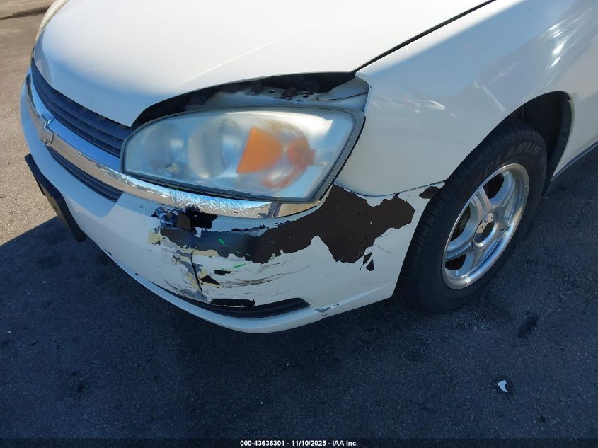 2005 Chevrolet Malibu Ls VIN: 1G1ZT54825F153343 Lot: 43636301