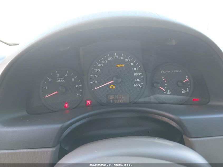 2005 Chevrolet Malibu Ls VIN: 1G1ZT54825F153343 Lot: 43636301