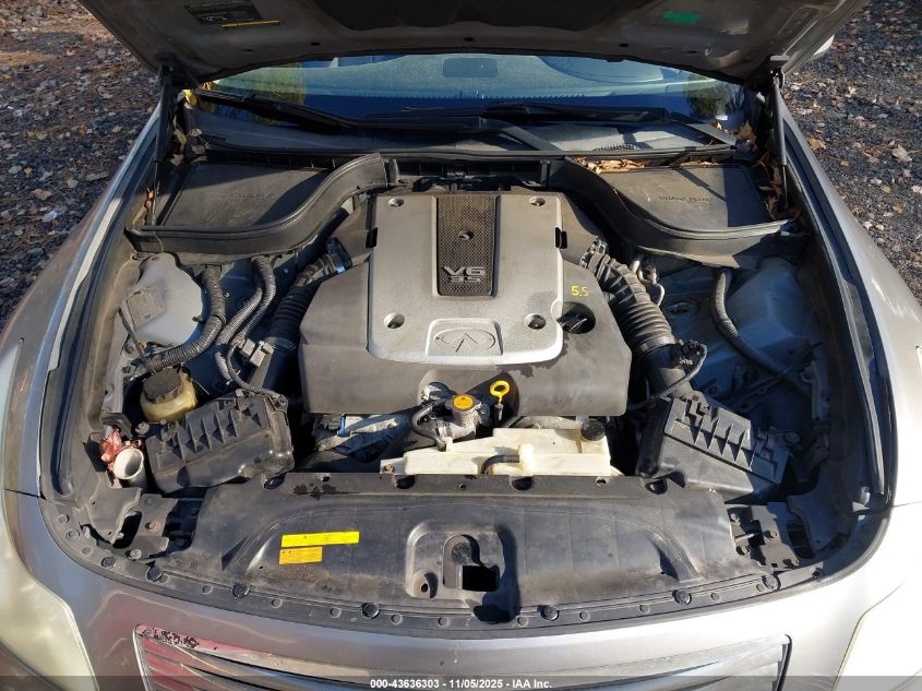 2007 Infiniti G35X VIN: JNKBV61F17M823974 Lot: 43636303