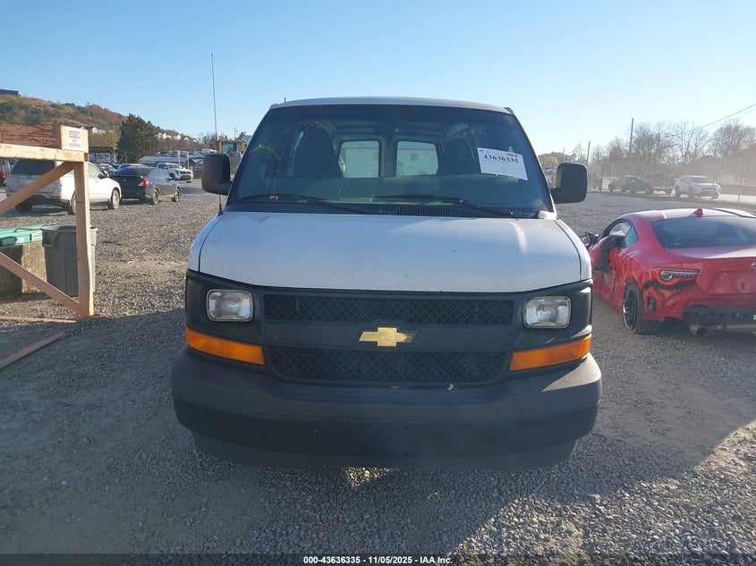 2017 CHEVROLET EXPRESS 2500 WORK VAN 1GCWGAFG3H1209433
