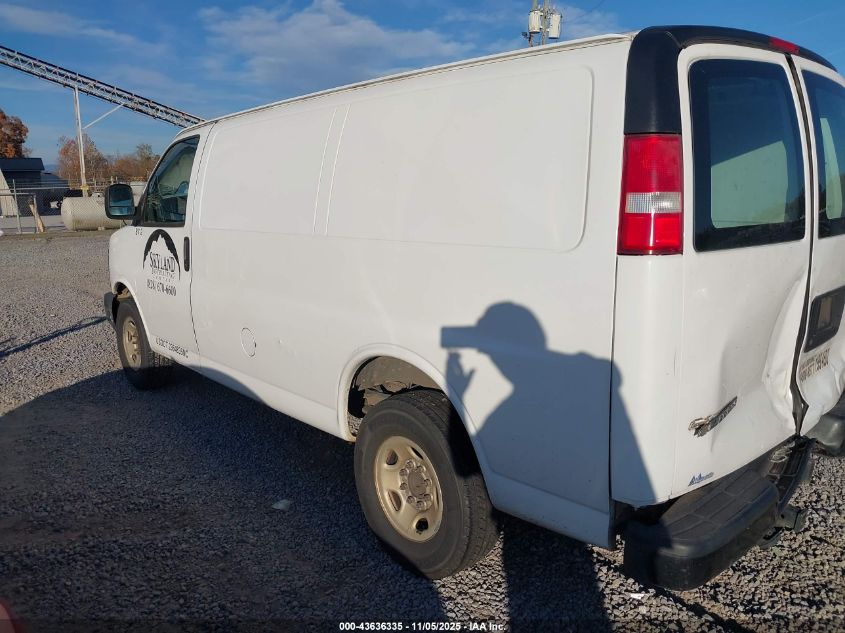 2017 CHEVROLET EXPRESS 2500 WORK VAN 1GCWGAFG3H1209433