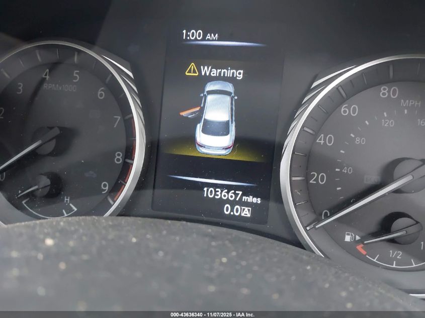 2019 Infiniti Q50 3.0T Luxe VIN: JN1EV7AP0KM543830 Lot: 43636340