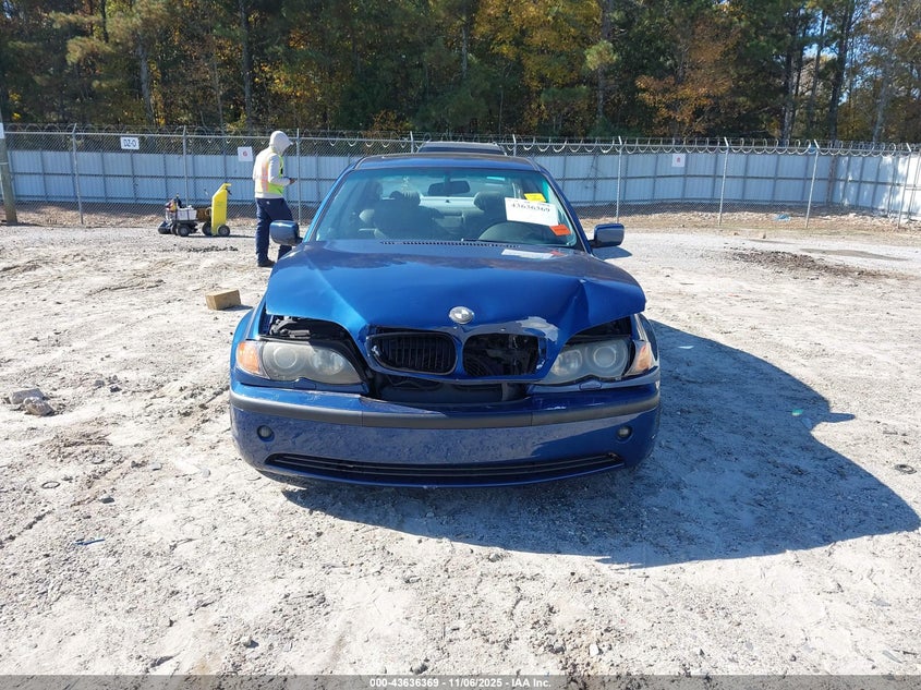 2002 BMW 325I VIN: WBAEV33432PD00276 Lot: 43636369