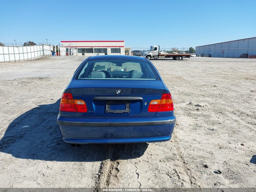 2002 BMW 325I VIN: WBAEV33432PD00276 Lot: 43636369