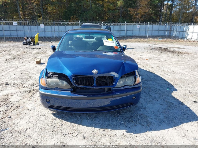 2002 BMW 325I VIN: WBAEV33432PD00276 Lot: 43636369