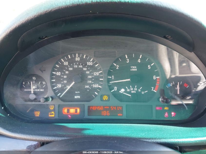 2002 BMW 325I VIN: WBAEV33432PD00276 Lot: 43636369