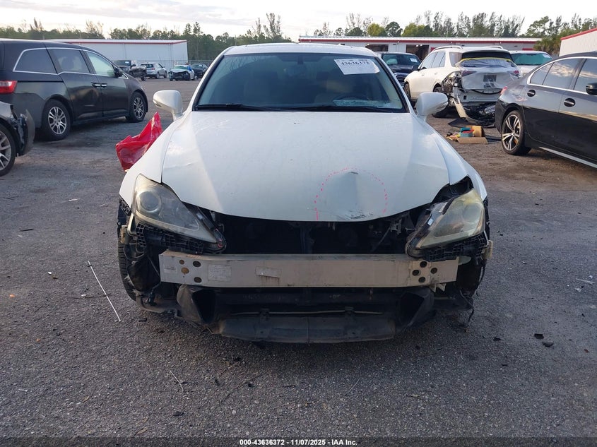 2012 Lexus Is 250 VIN: JTHBF5C29C5183812 Lot: 43636372